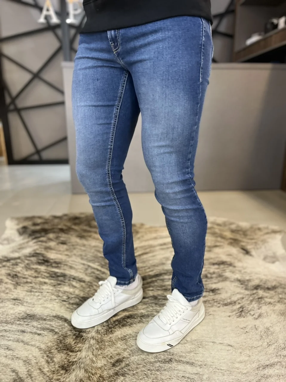 Calças calvin klein hot sale masculina